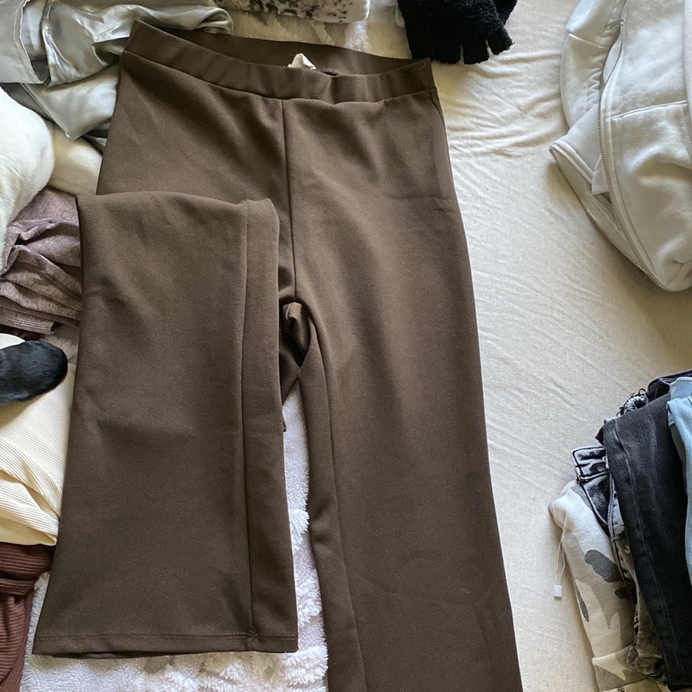 Brown dress pants